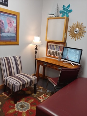 Chiropractic Winnebago IL Consultation Room