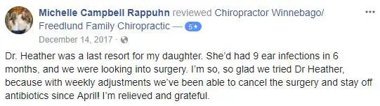 Chiropractic Winnebago IL Facebook Michelle