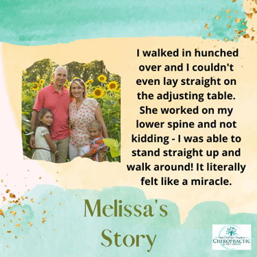 Chiropractic Winnebago IL Melissa Testimonial